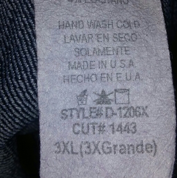 Plus size used jean shorts - Picture 5 of 6